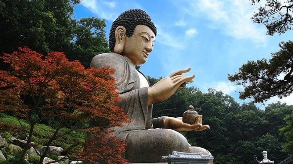 중국에서 가장 큰 한국인 동상 