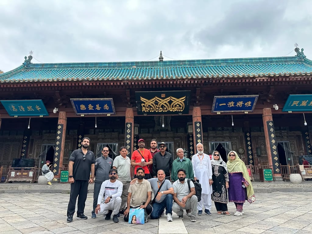 An IBEX group at The Great Mosque of Xi'an
