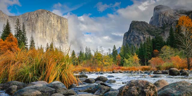 Yosemite Valley from the Merced River