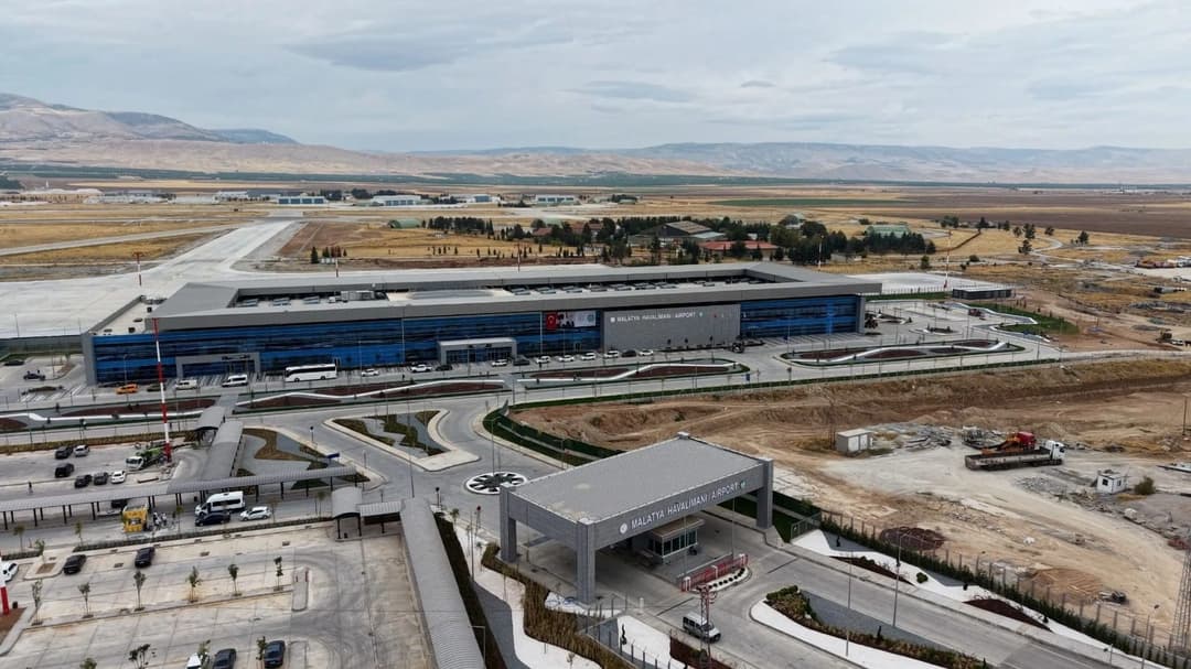 Malatya Havalimanı’nın Yeni Terminali Hizmete Girdi: Kapasite 2,5 Milyona Çıktı