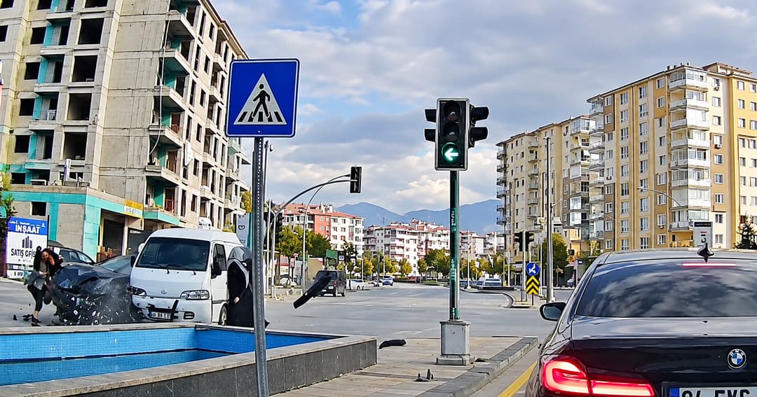 Malatya’da Korkutan Çarpışma