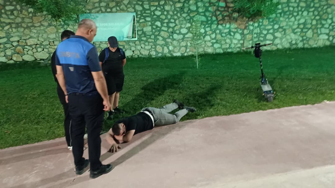 Battalgazi’de Scooter Kazası