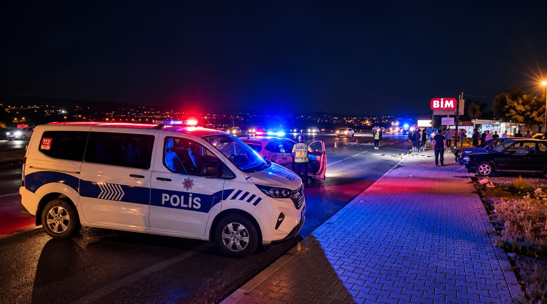 Malatya’da 3 Otomobil Çarpıştı: 1’i Ağır 4 Yaralı