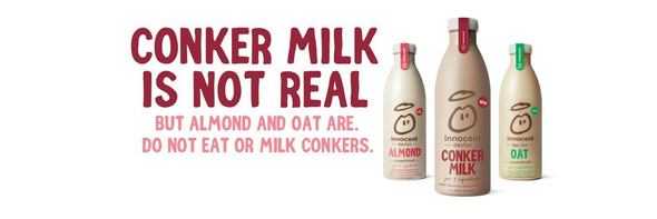 Innocent Conker Marketing Milke Poster