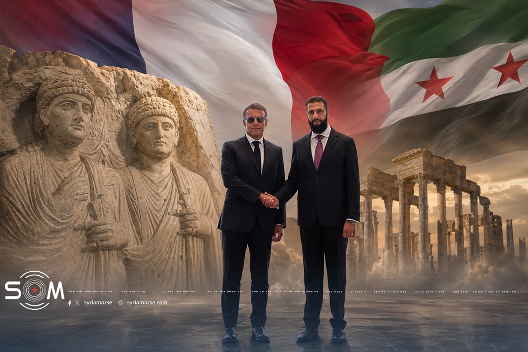 عودة الجذور … ٢٣ قطعة أثرية تعود إلى دمشق على متن طائرة ماكرون