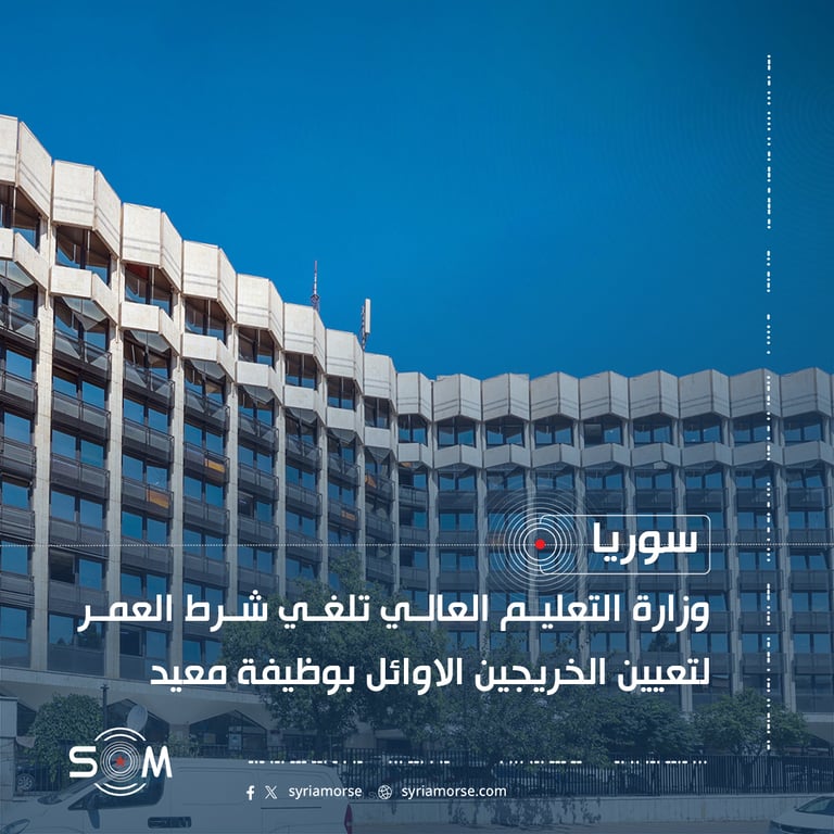 وزارة التعليم العالي تلغي شرط العمر لتعيين الخريجين الاوائل بوظيفة معيد