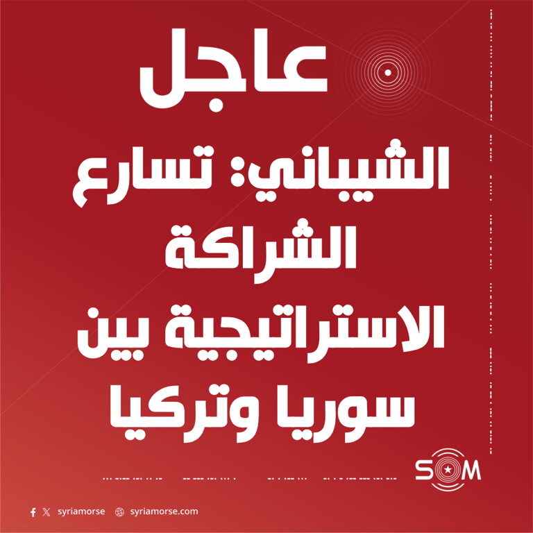 الشيباني: لقاء دمشق مع فيدان يعكس تسارع الشراكة الاستراتيجية بين سوريا وتركيا