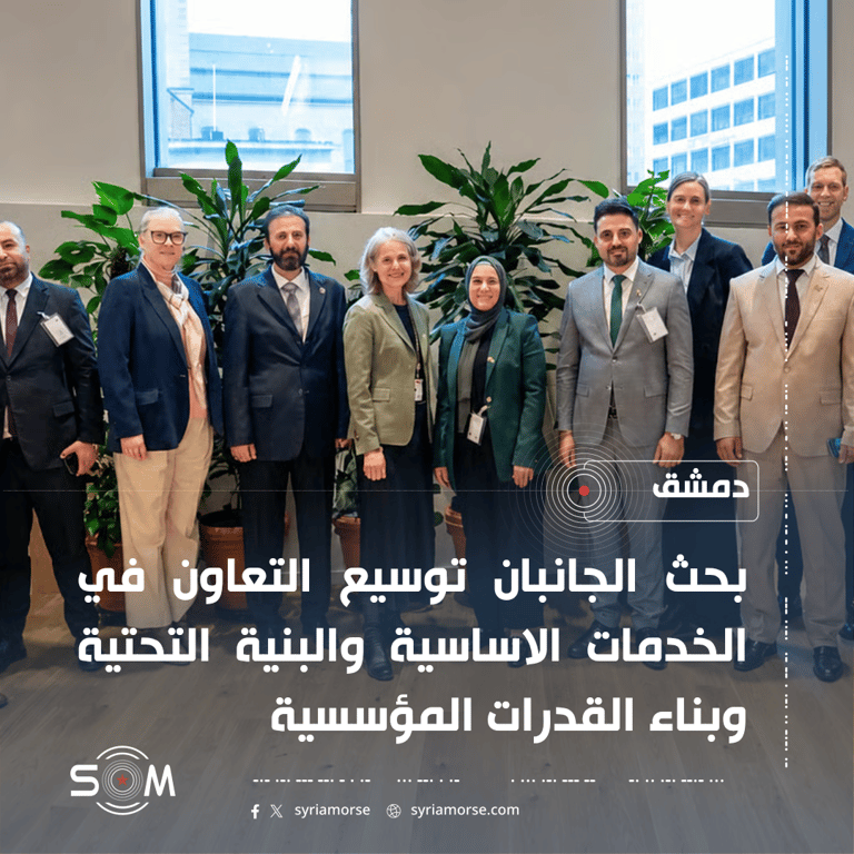 وفد سوري ونرويجي يبحثان توسيع التعاون في التعافي والتنمية