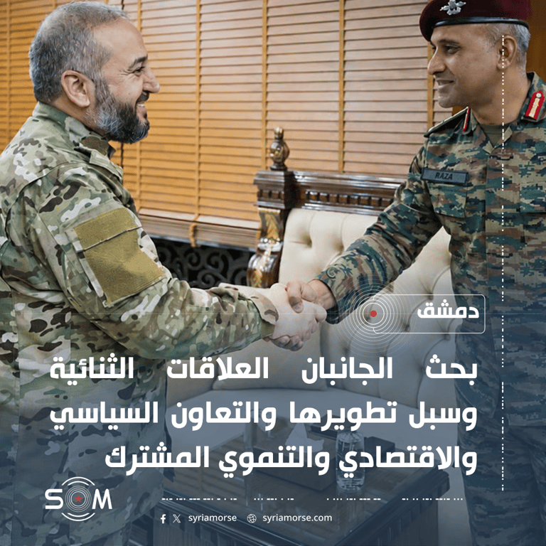 حمزة المصطفى يبحث مع القائم باعمال السفارة النمساوية بدمشق العلاقات الثنائية والتعاون المشترك