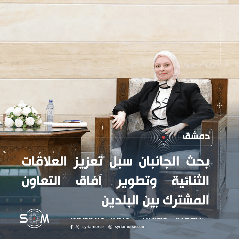 سوريا وقبرص تبحثان تعزيز العلاقات الثنائية وتوسيع التعاون المشترك