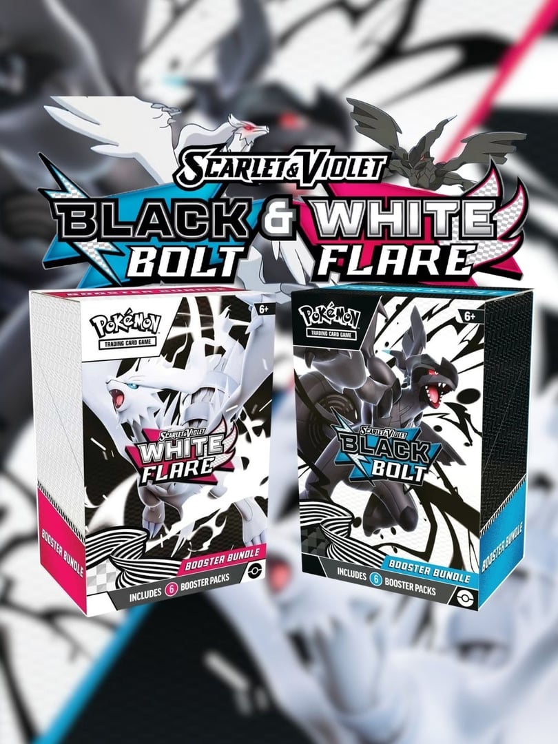 WHITE FLARE  & BLACK BOLT BOOSTER BUNDLE #3
