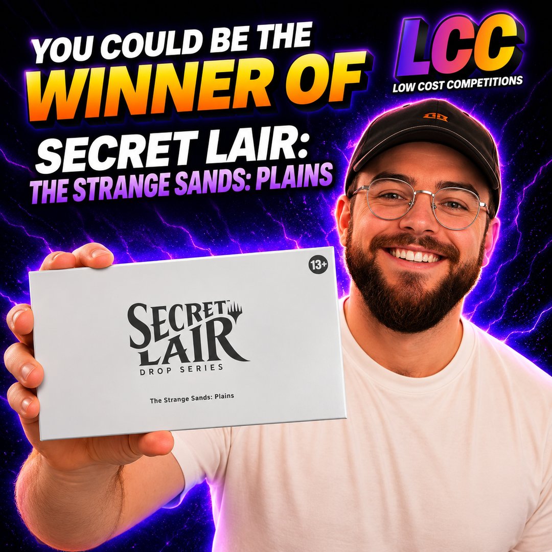 Secret Lair the strange sands: Plains Foil Edition