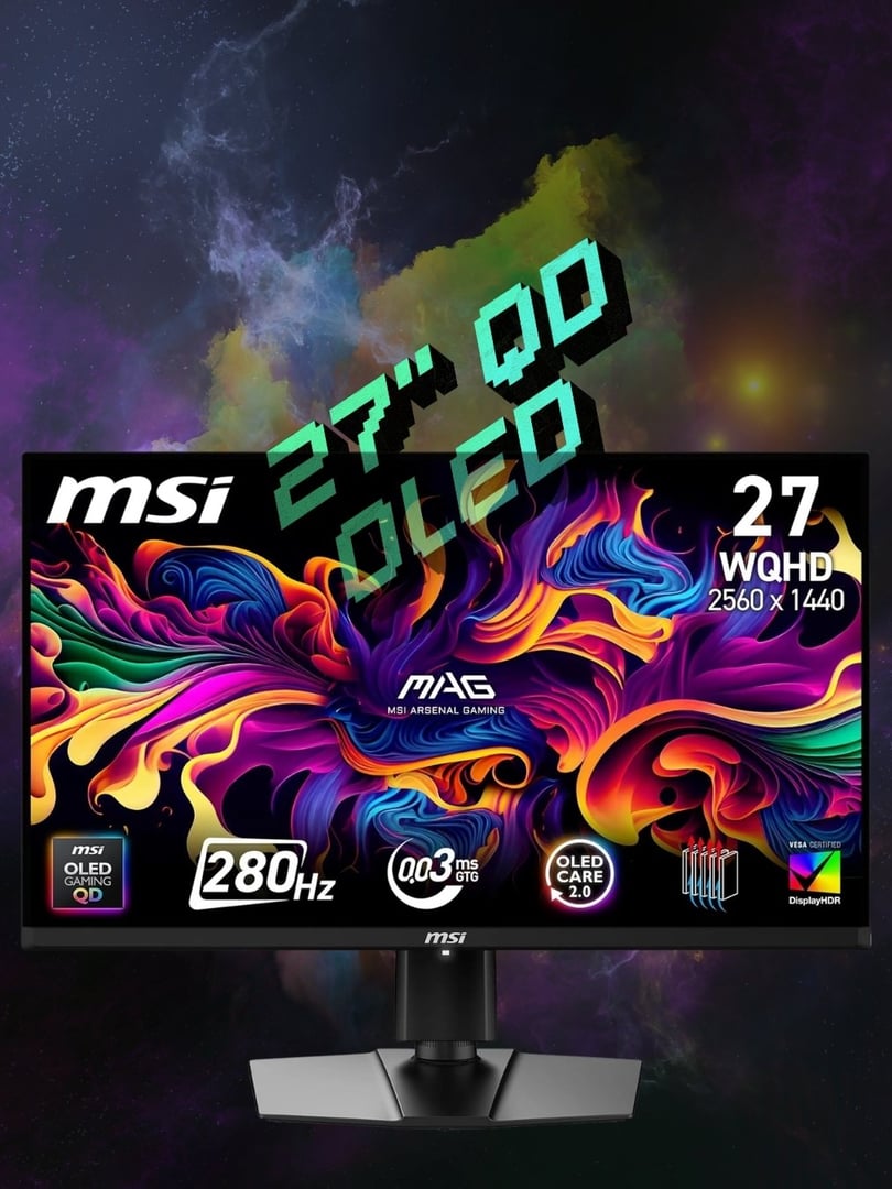 MSI MAG 271QP QD-OLED MONITOR
