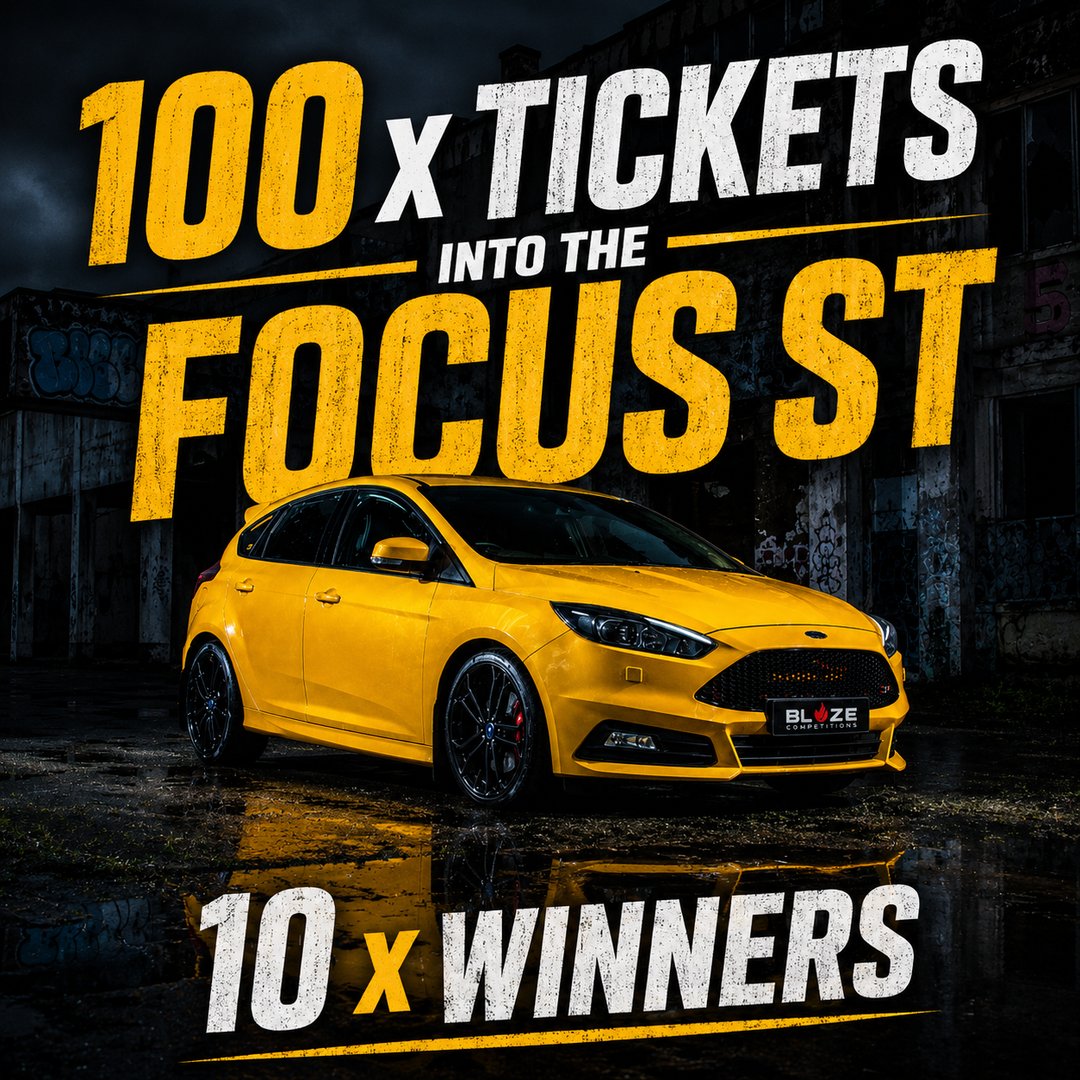 100 x Tickets into the Focus ST