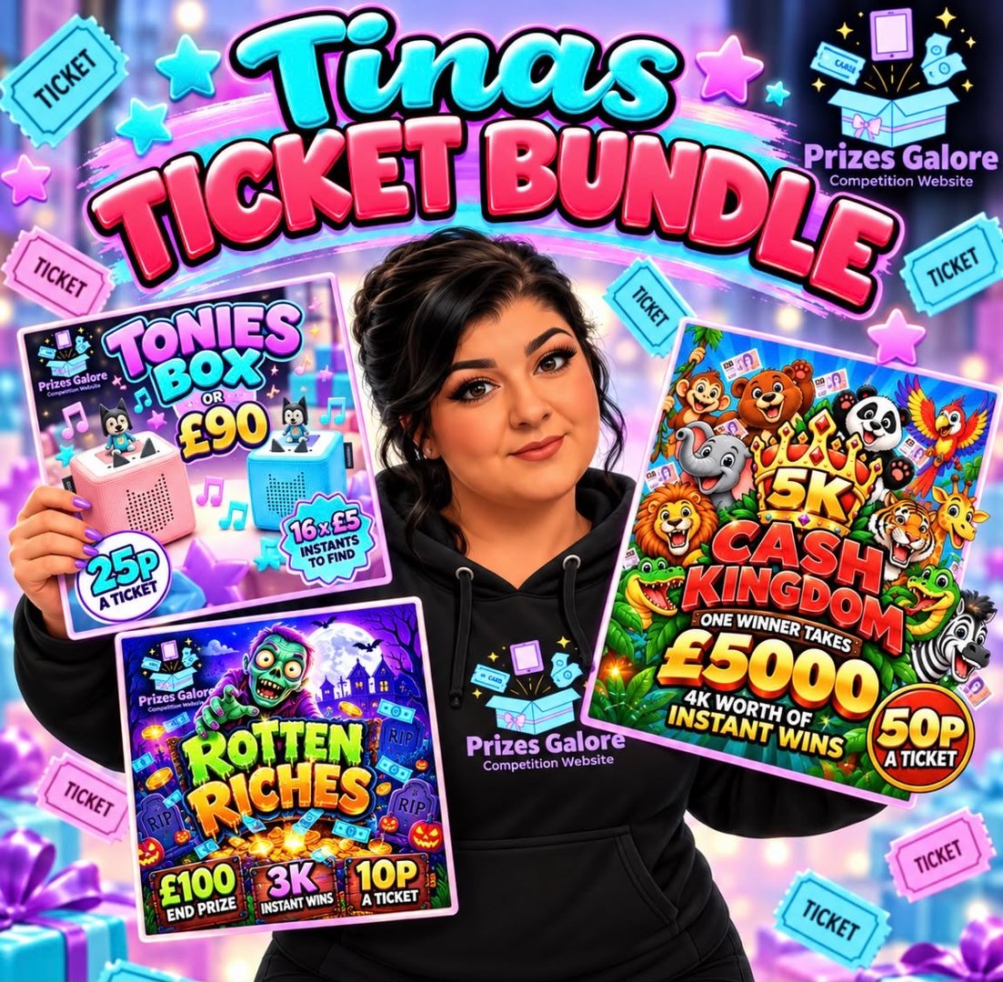 Tina’s ticket bundle 💜