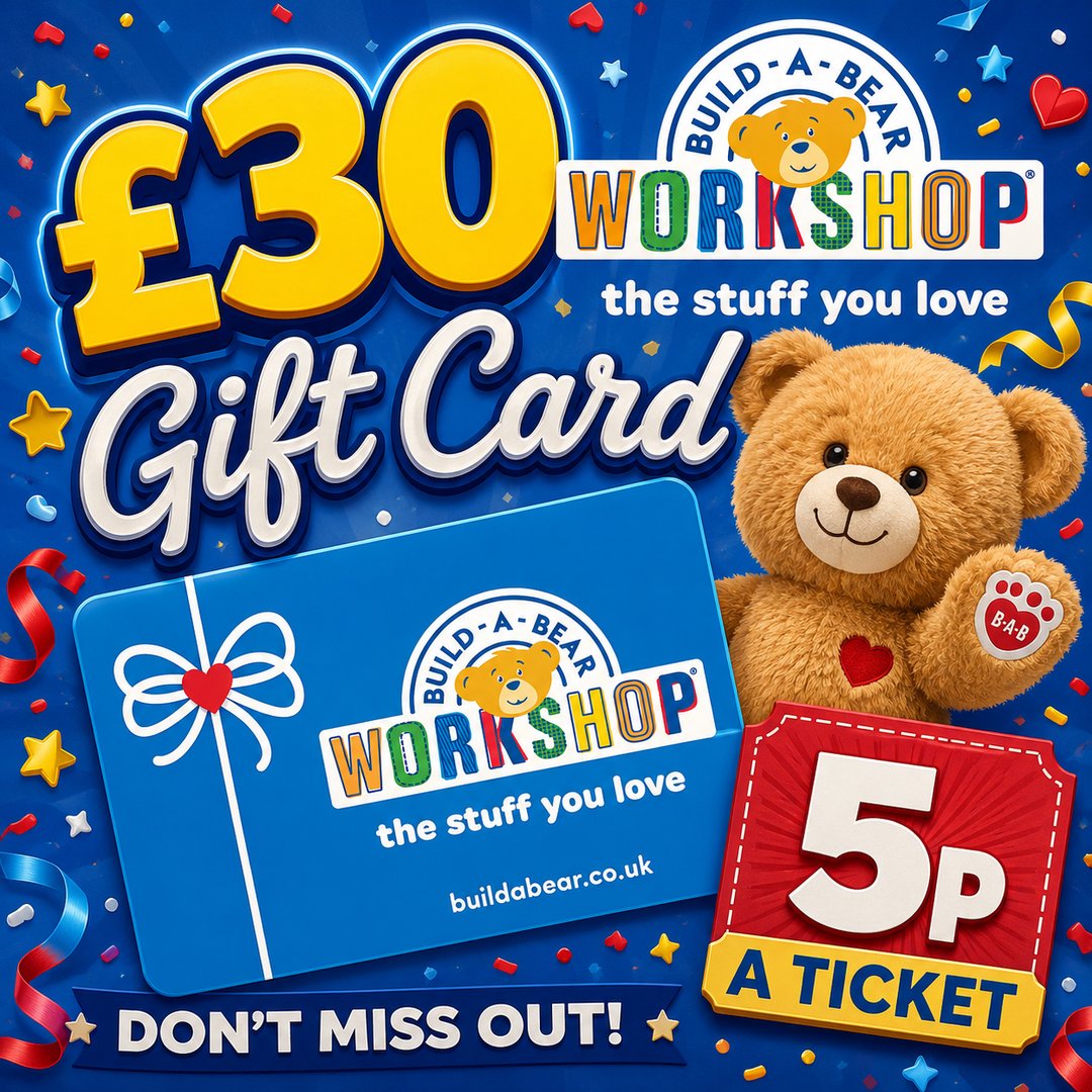 £30 Build-a-bear Giftcard