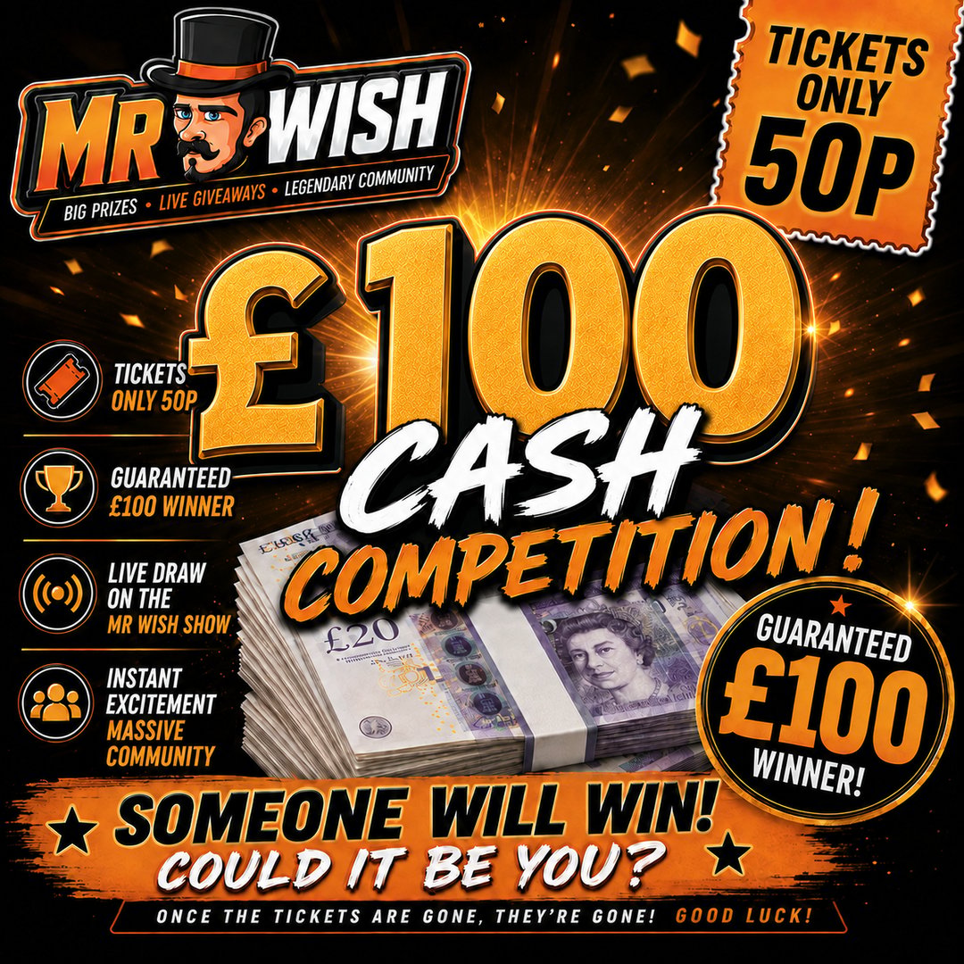 Mr Wish £100 Cash