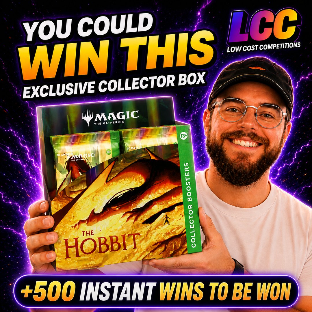 MTG: The Hobbit Collector box + 500 instant wins
