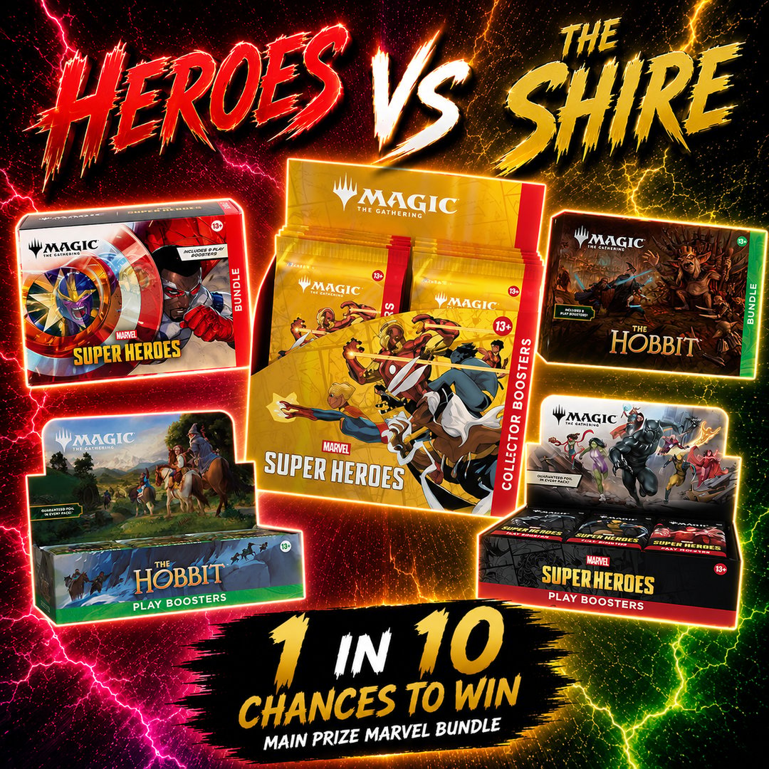 1in10 Chances to win, Heroes vs The Shire