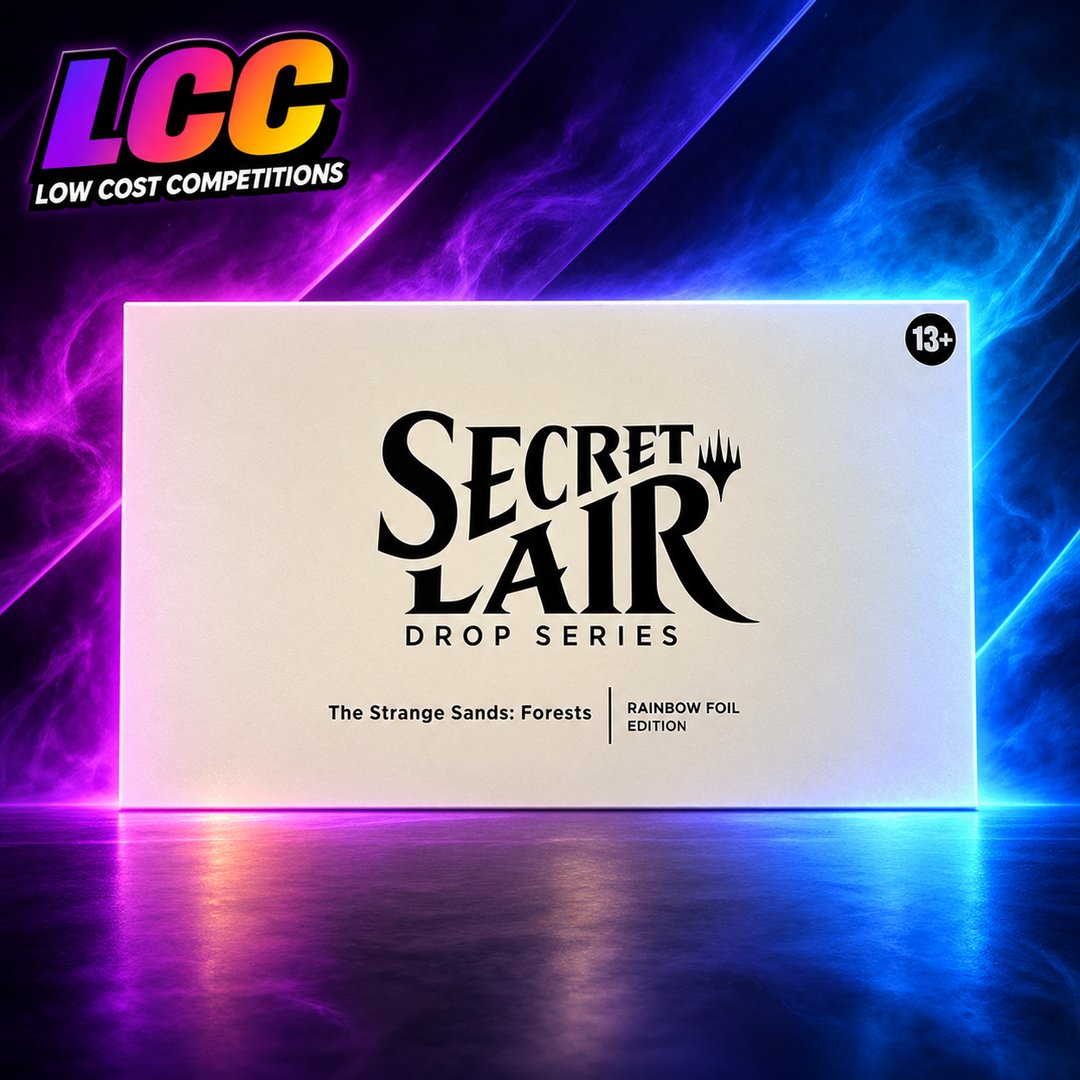 MTG: Secret Lair The strange sands: Forests Foil