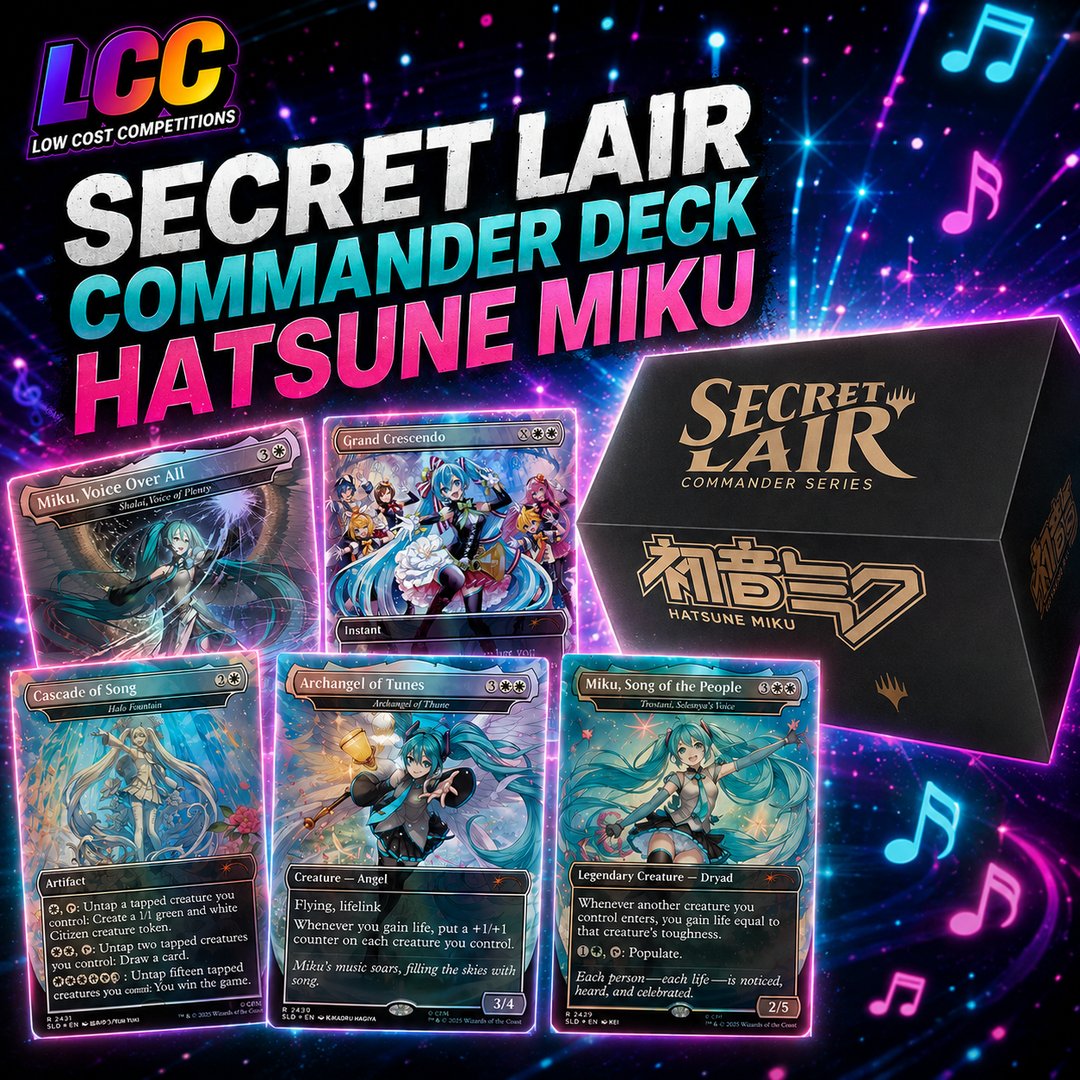 Secret Lair Commander Deck: Hatsune Miku
