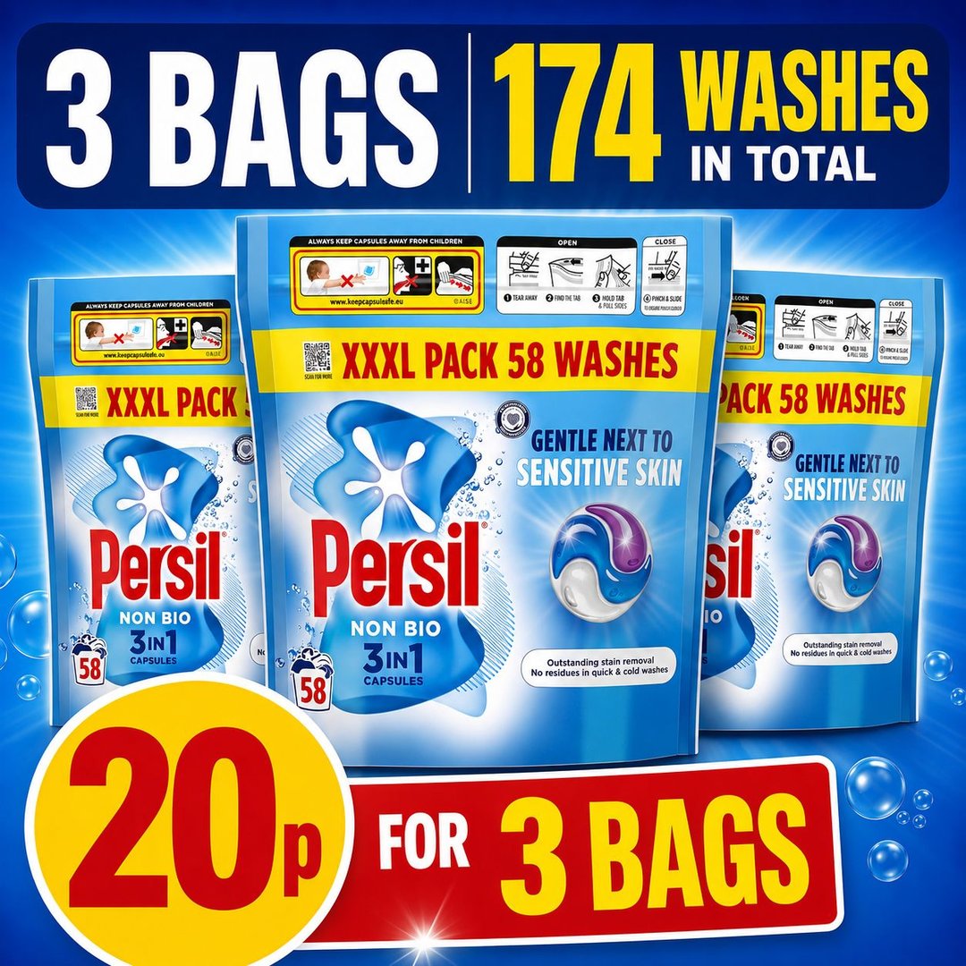 XXXL 178 Persil wash tablets