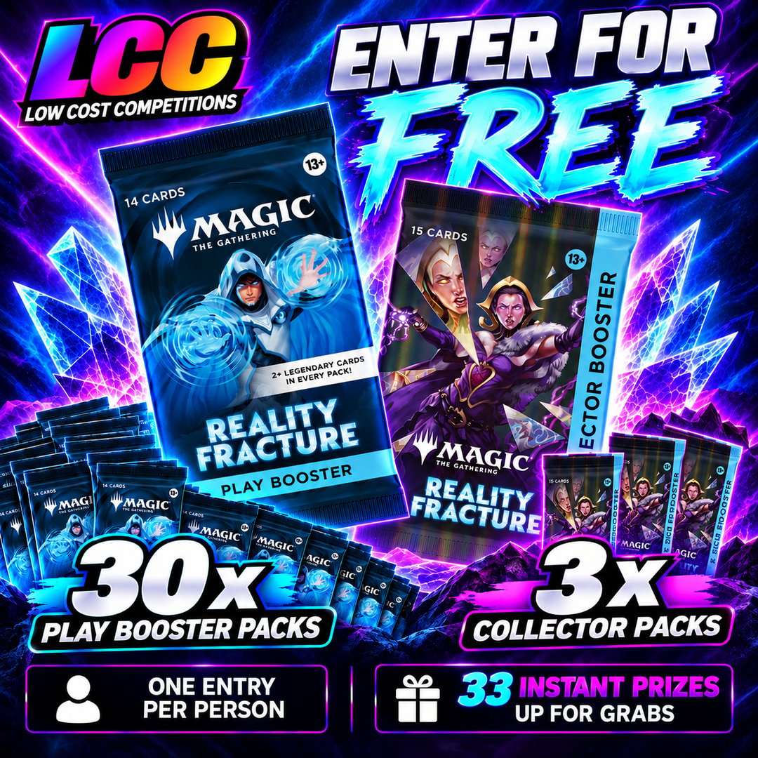 Reality Fracture free to enter, Instant win competition only no main prize