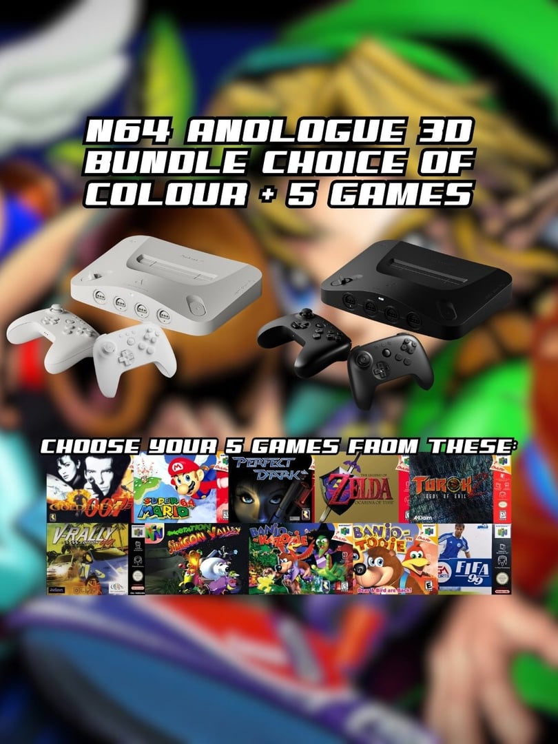 ANALOGUE 3D N64 BUNDLE