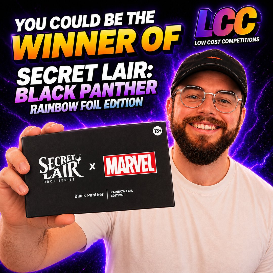 Secret Lair Black Panther Rainbow Foil Edition
