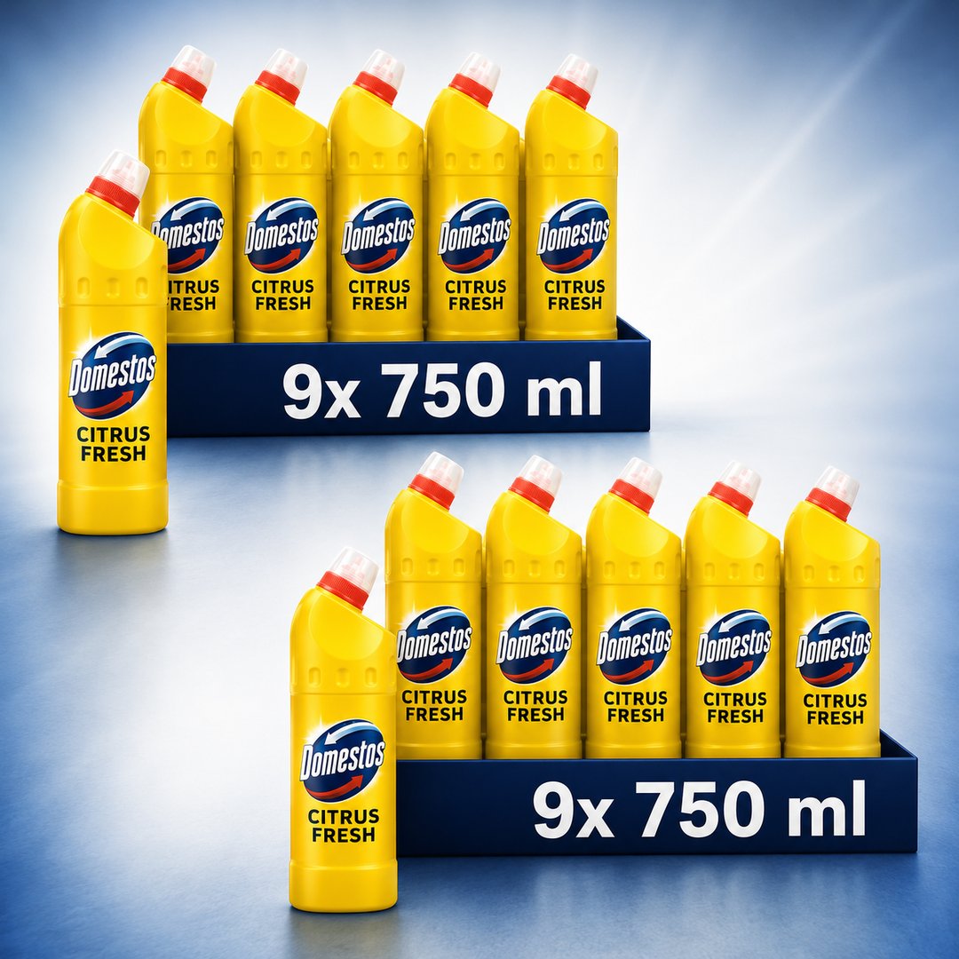 18x Bottles of Domestos