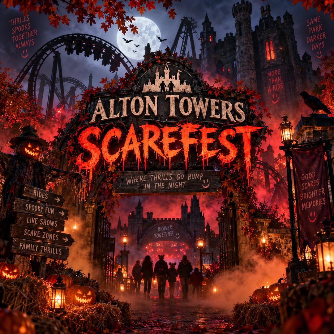 Alton Towers Scarefest for 2