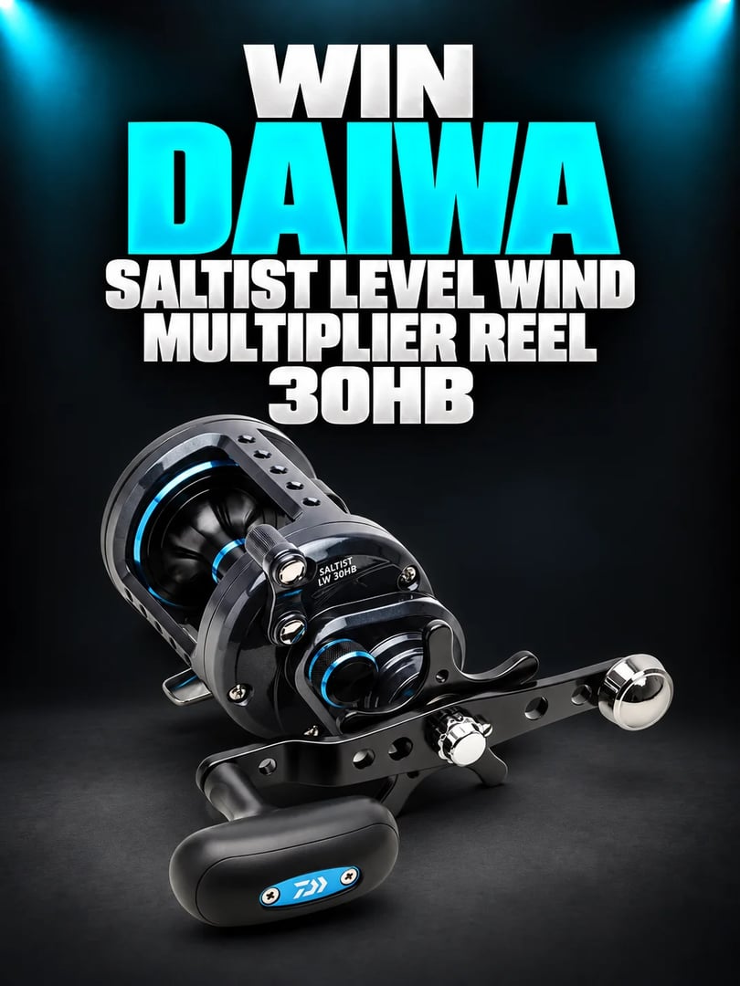 DAIWA SALTIST LEVEL WIND MULTIPLIER REEL 30HB