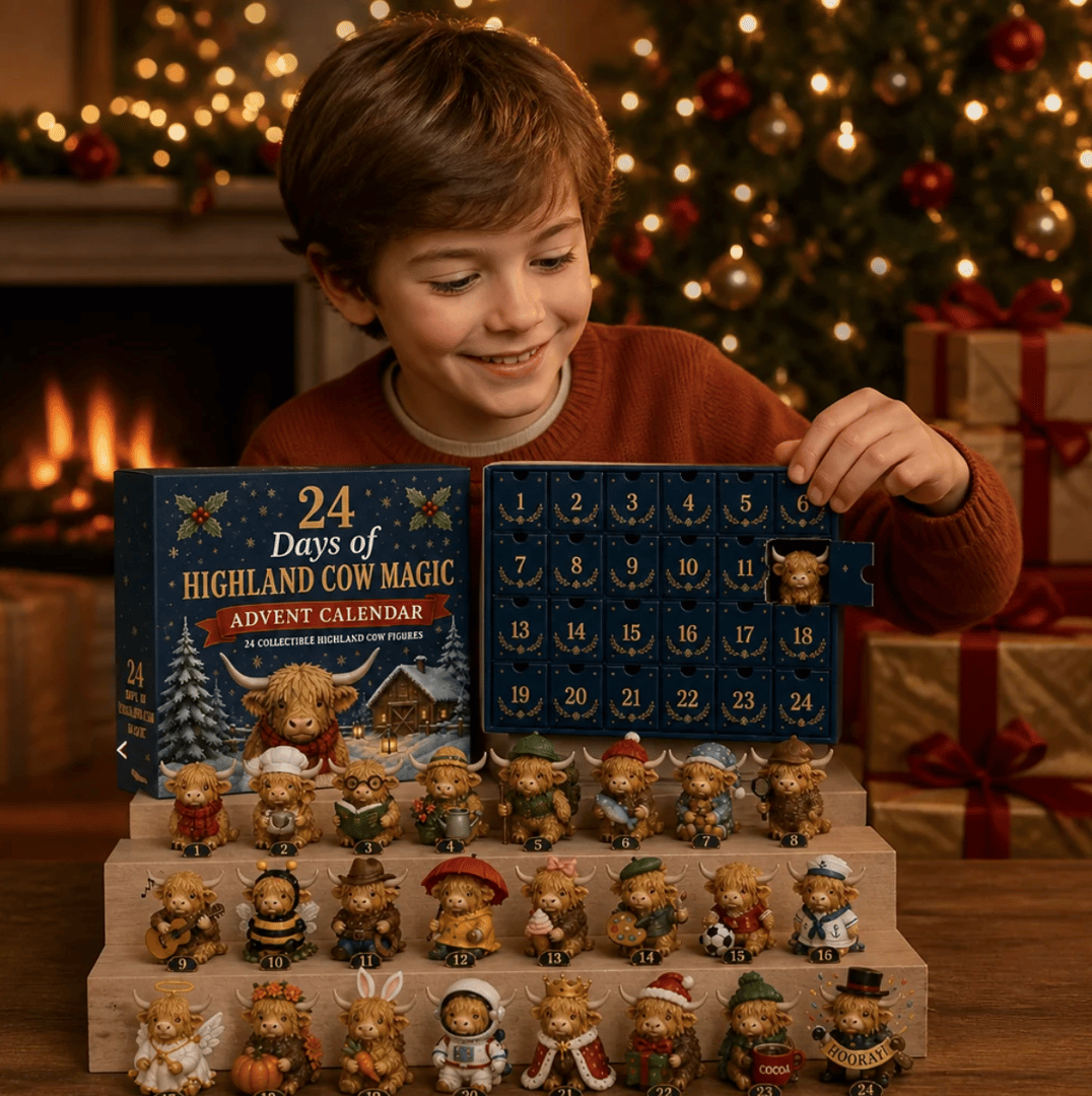 Highland Cow Advent Calendar