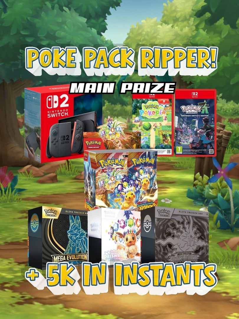 POKÉ PACK RIPPER £5K INSTANTS