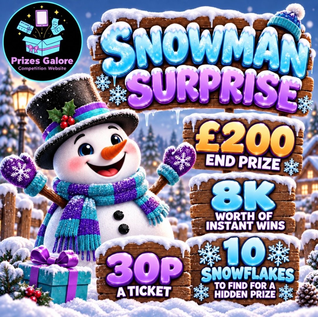 ☃️ SNOWMAN SURPRISE £200 ☃️
