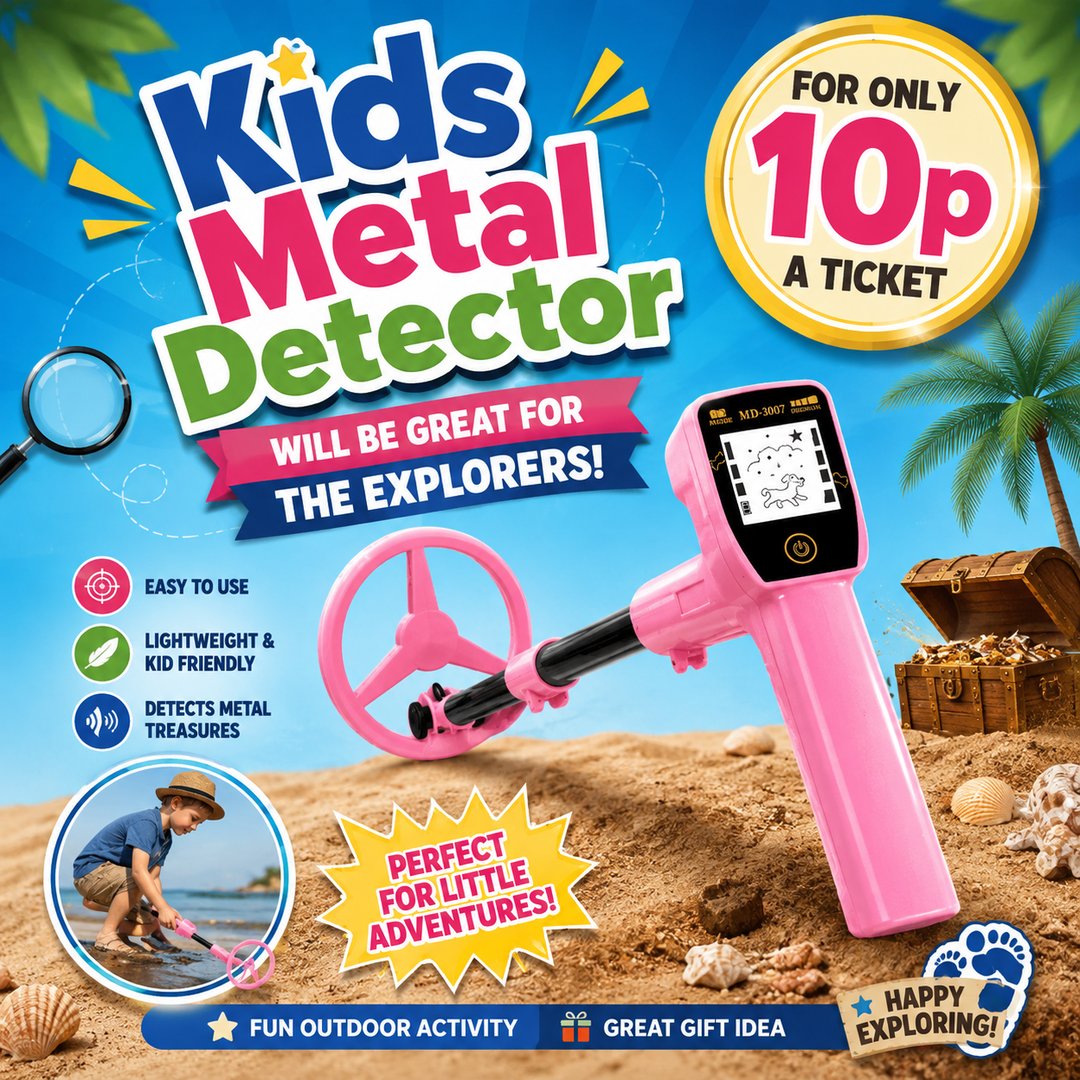Kids metal detector