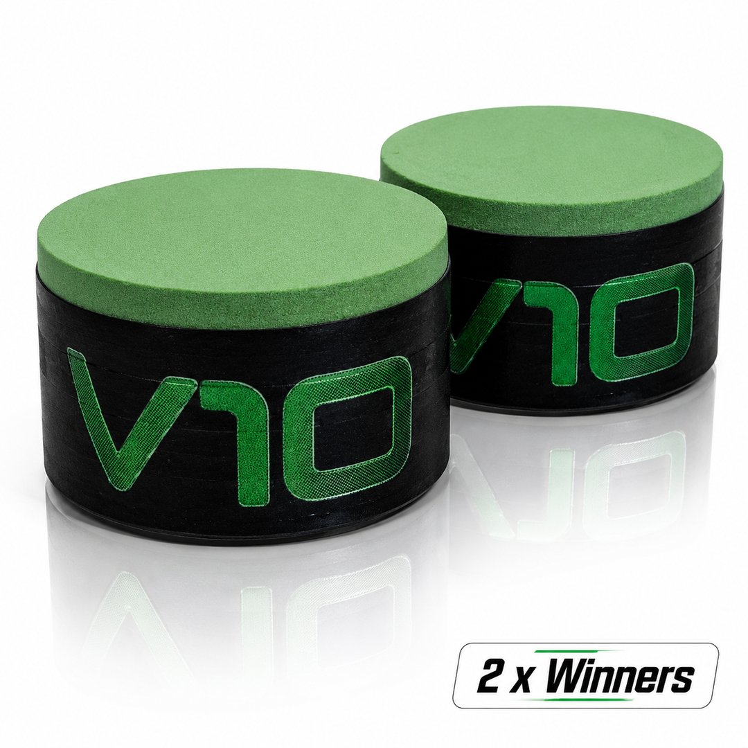 TAOM V10 Cue Chalk - 2 x Winners