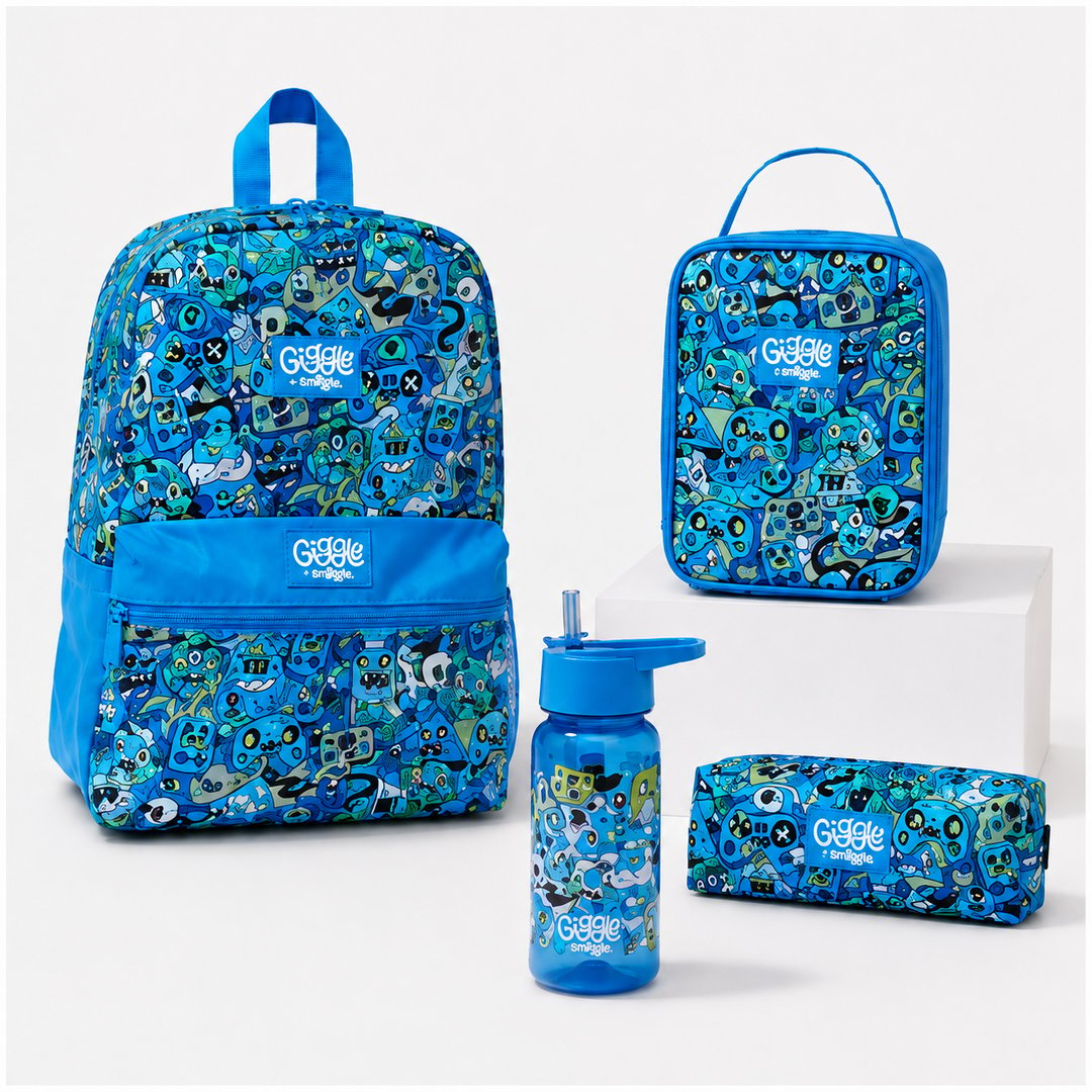 Smiggle Giggle Bag Set! Blue