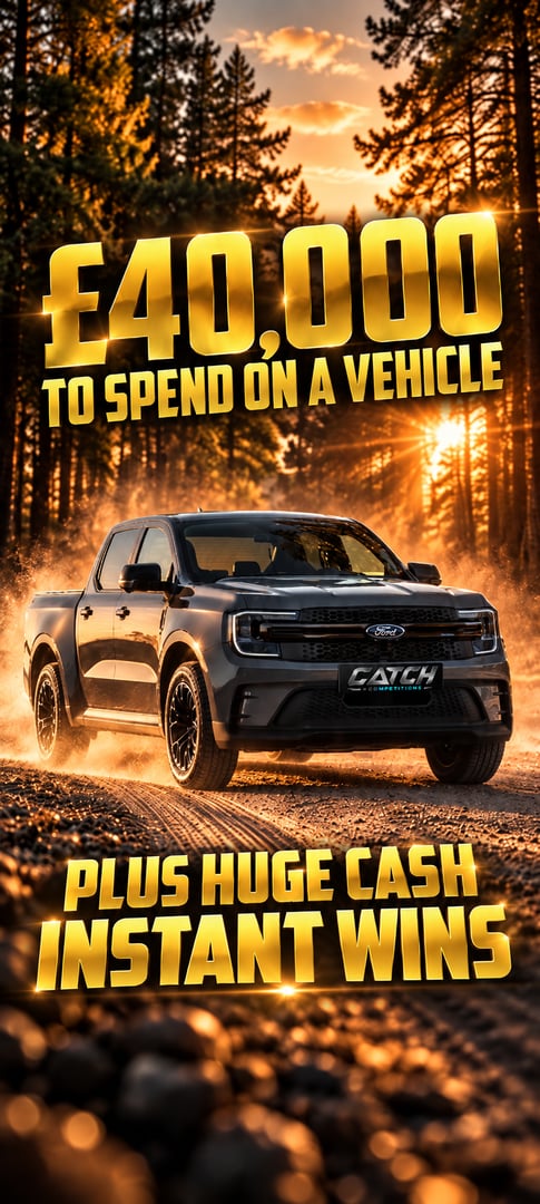 £40,000 TO SPEND ON A VEHICLE