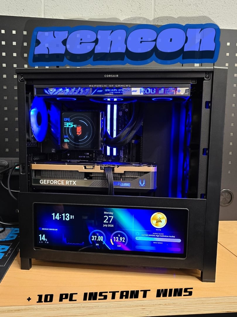 XENEON 9800X3D RTX 5080 PC + PC INSTANTS