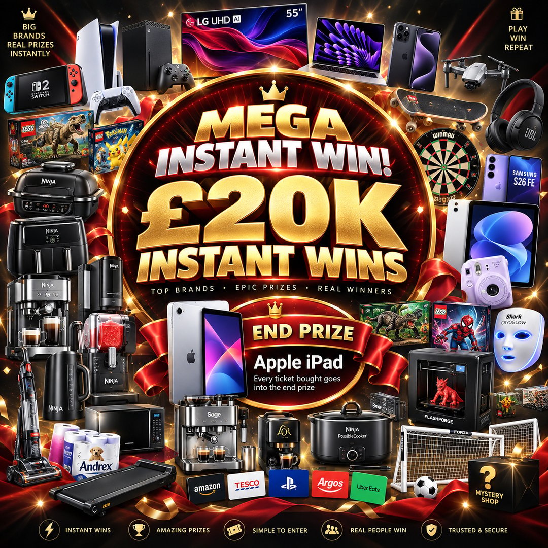 MEGA INSTANT WIN 🎁