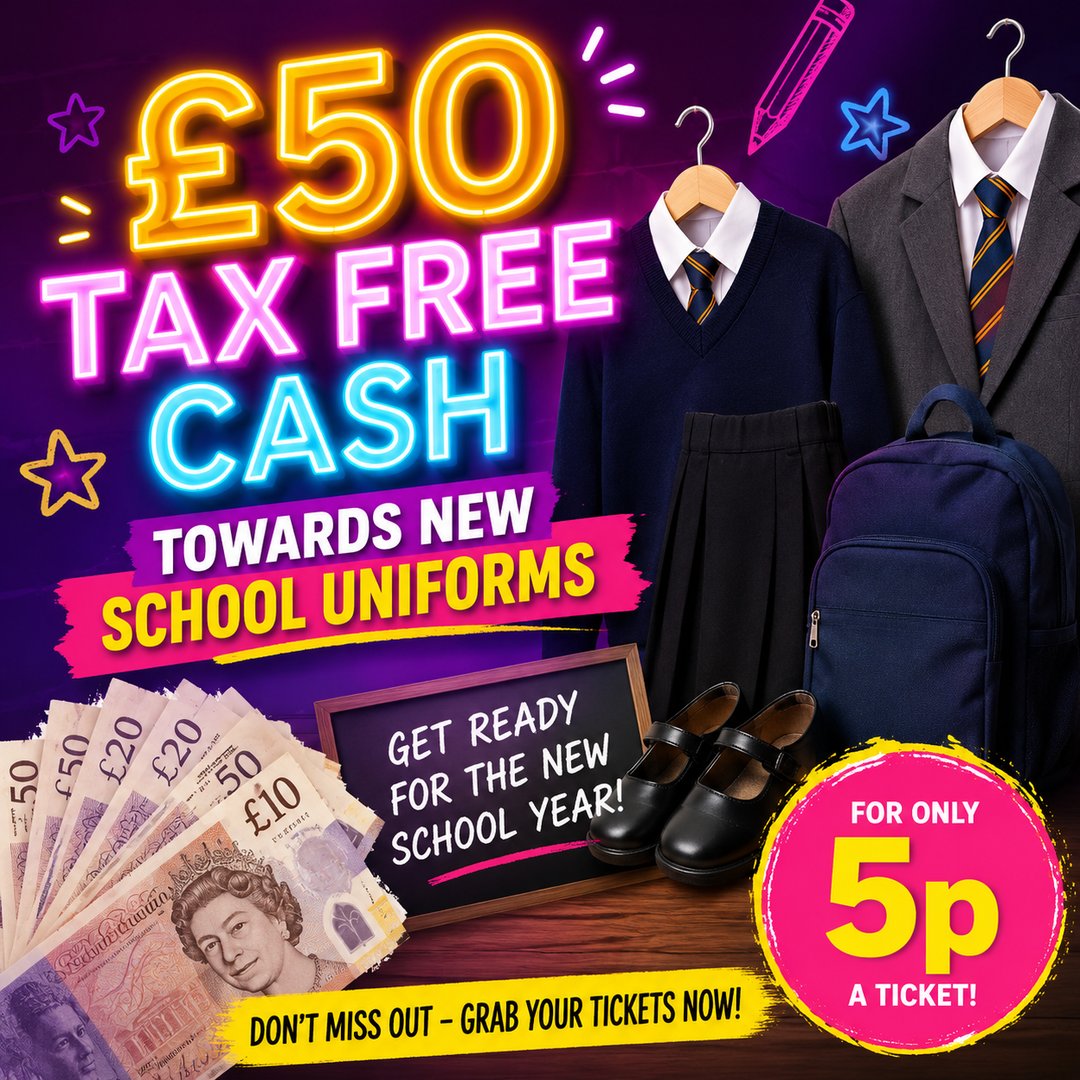 £50 Cash Towards School Uniforms