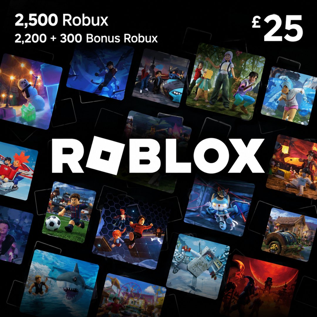 £25 Robux Gift Card