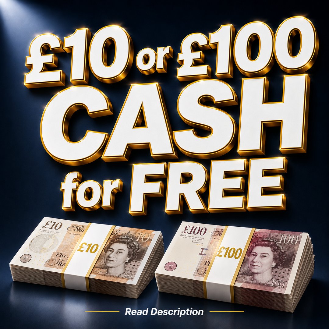 £10 or £100 TAX FREE CASH