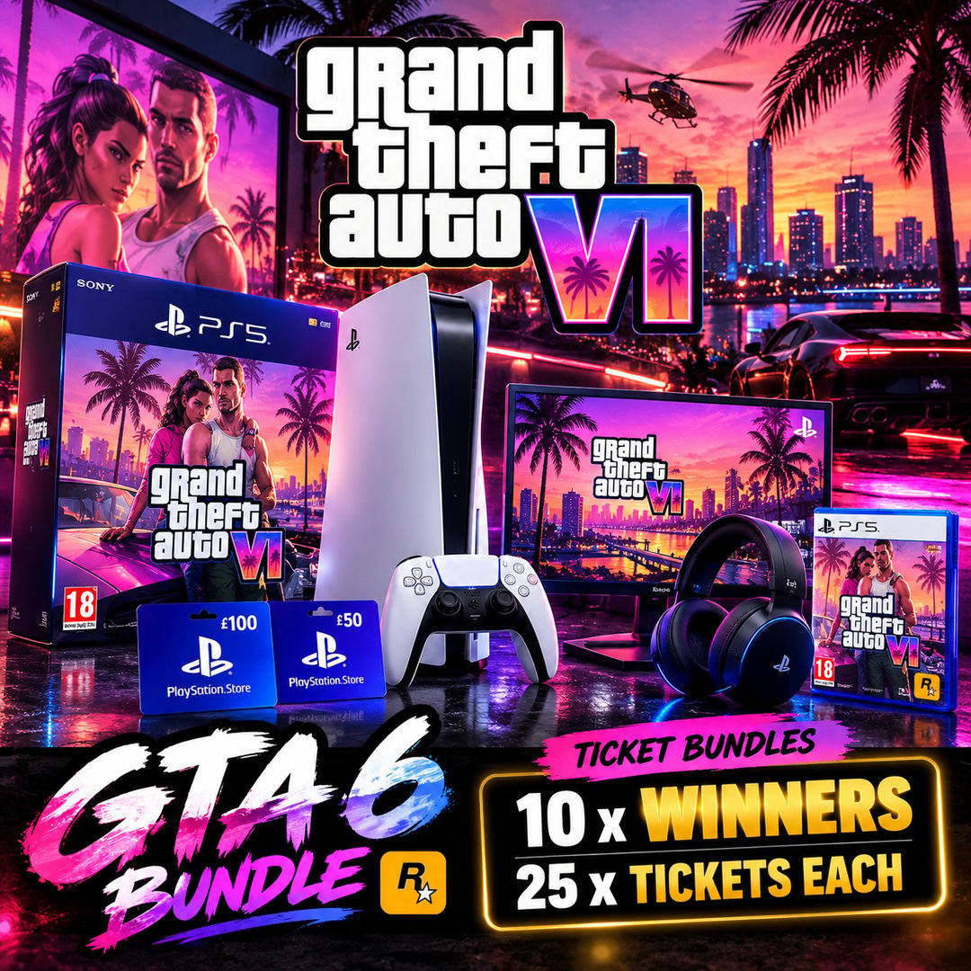 GTA 6 Bundle Ticket Bundles - 10 x Winners
