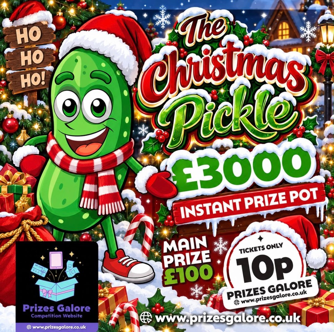 🥒The Christmas Pickle🥒£100🥒