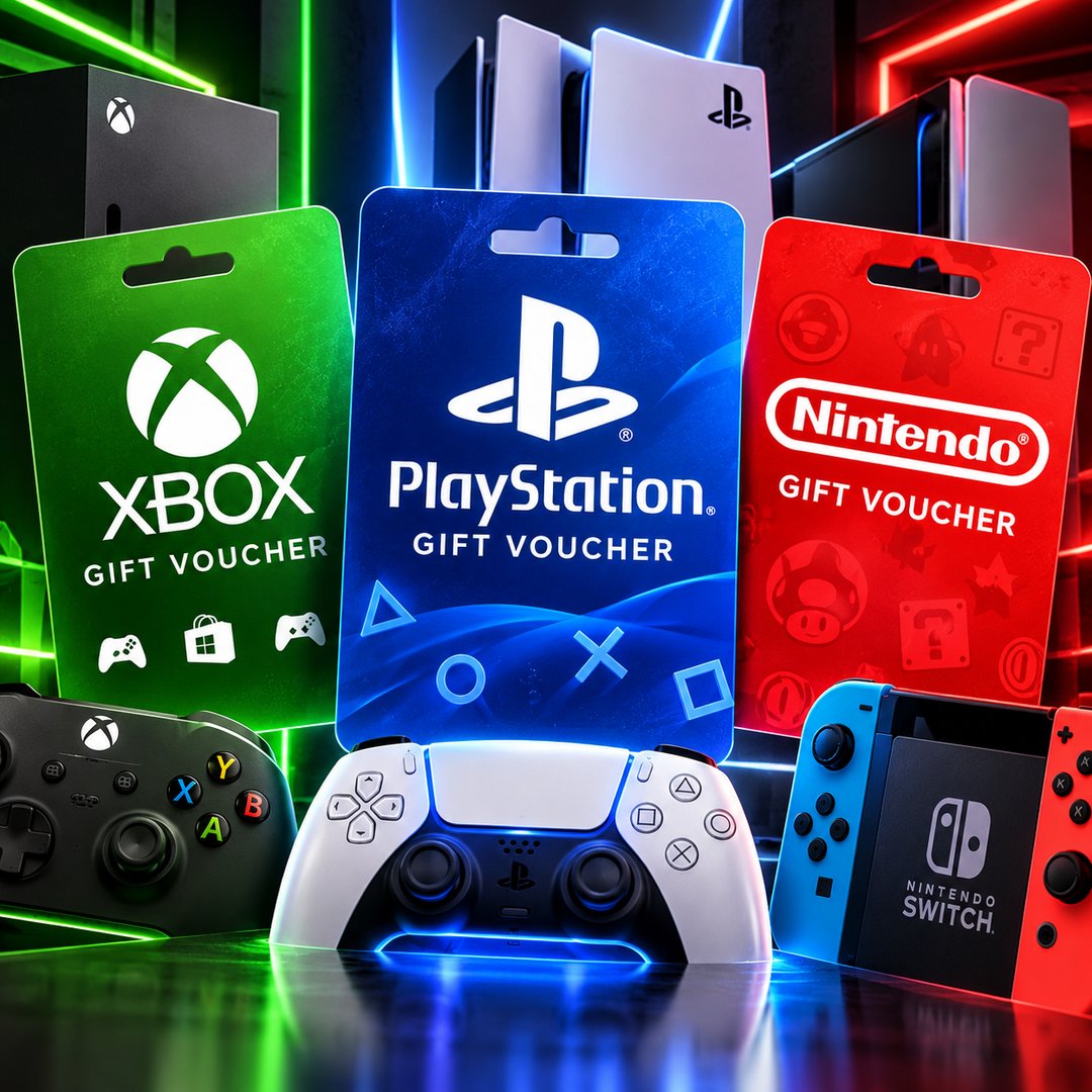 £50 XBOX, PS or Nintendo Voucher