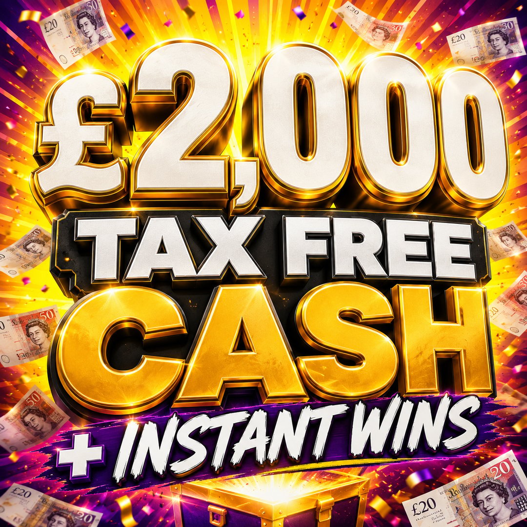 £2,000 TAX FREE CASH + Instants