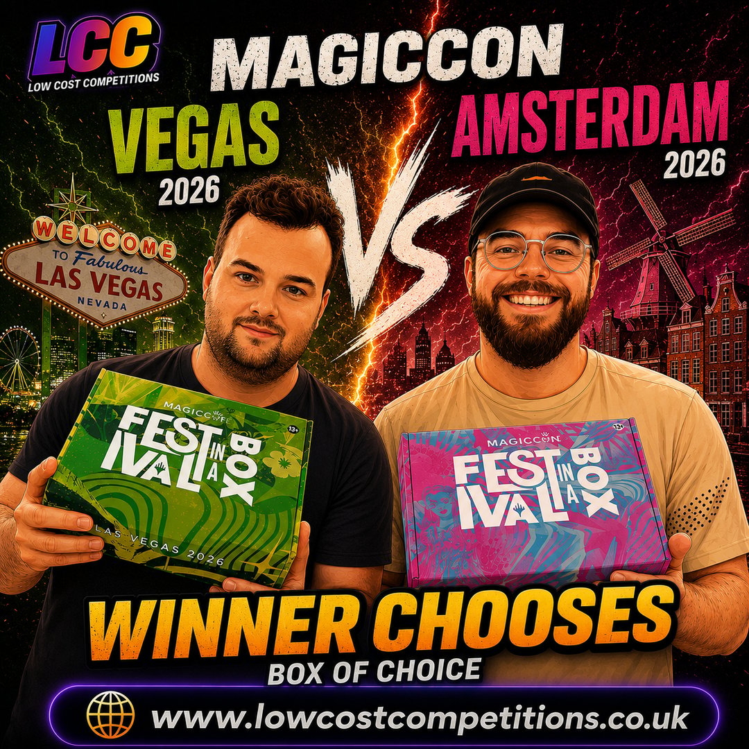 Festival in a box Vegas VS Amsterdam!