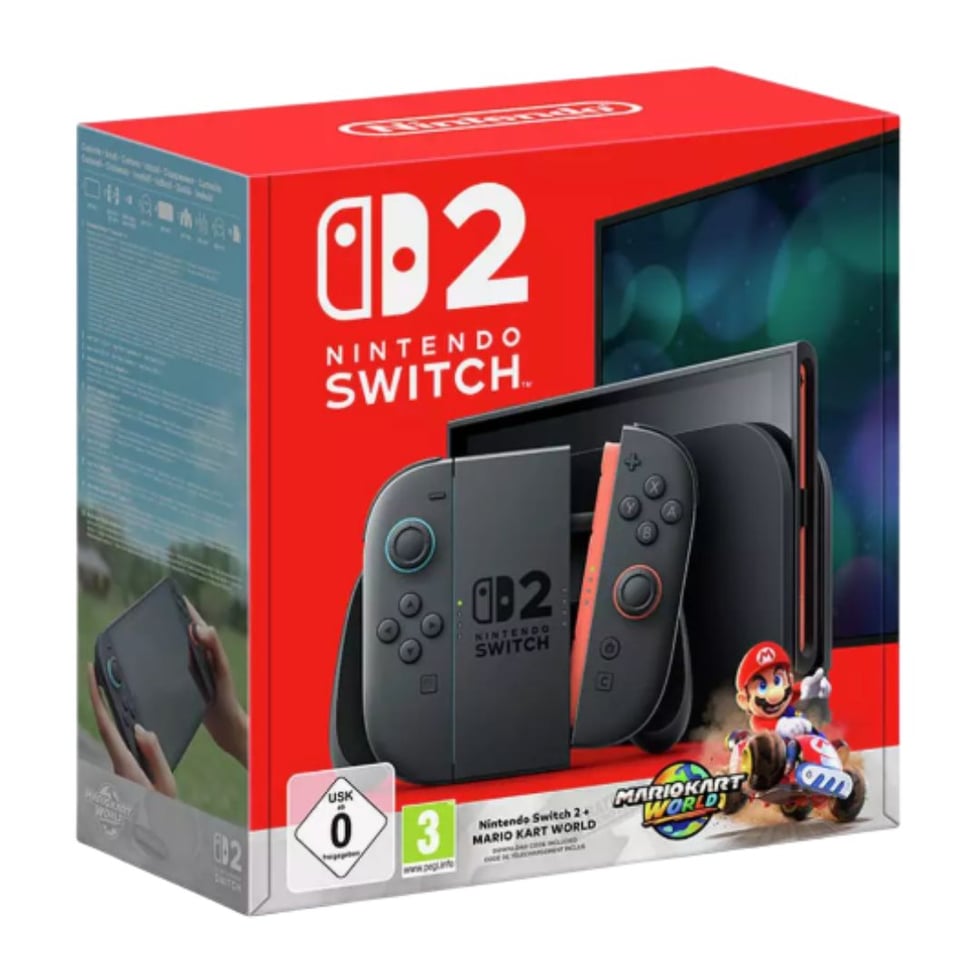 Nintendo Switch 2 with Mario Kart 20.08.25